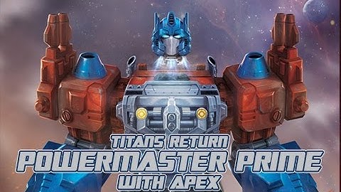 Titans Return Powermaster Optimus Prime With Apex or Nucleon