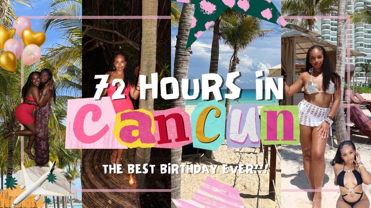 Видеоблог о путешествиях ✈️ | 27-й день рождения в Канкуне (лучший день рождения в моей жизни) 💖🎀