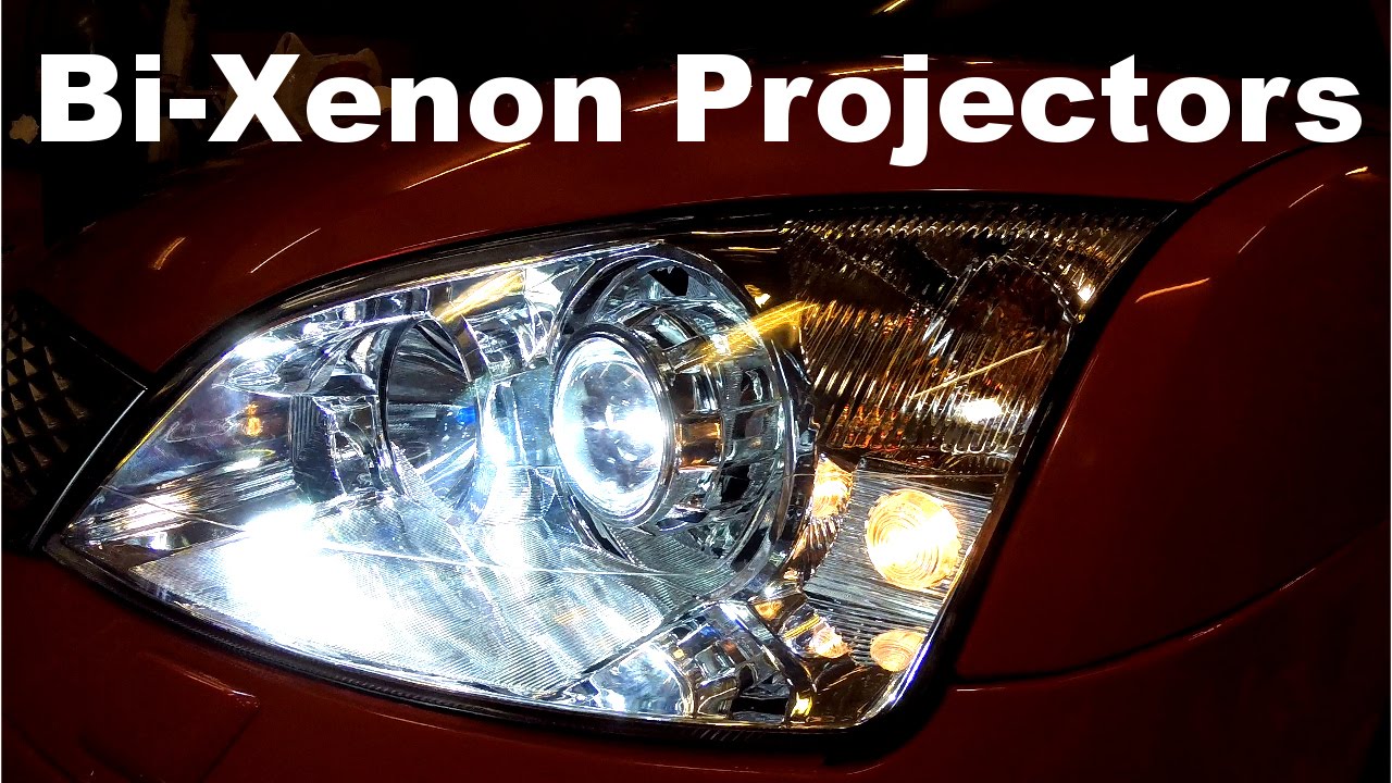 Ford Mondeo MK3 bi-xenon projector video