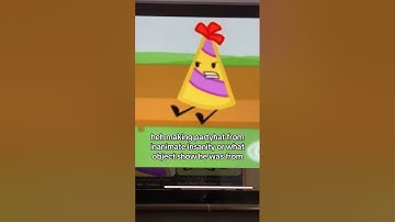 making party hat from brawl of the objects !! #bfdia #bfdi #tpot #brawloftheobjects #bfb #idfb