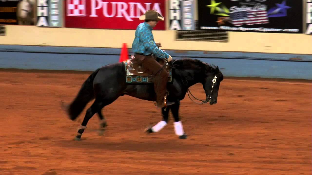 High Roller Whiz ridden by Jordan Larson - 2014 NRHA Derby(Open Derby Finals)