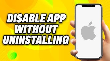 How To Disable App without Uninstalling It on iPhone (2025) - Quick Fix