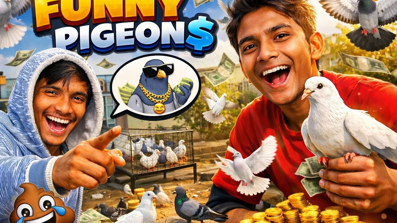 Pigeon funny vlog😂🕊️