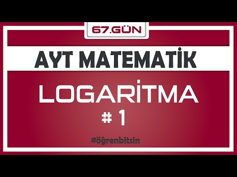 Logaritma 1 | AYT MATEMATİK KAMPI 67.gün | Rehber Matematik