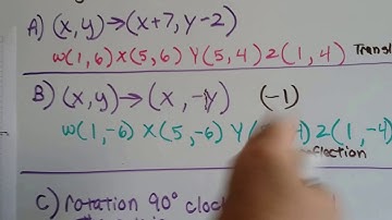 Grade 8 Math #10.3a, Combining transformations with Dilations