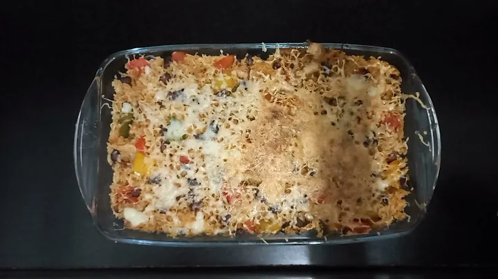 CHEESY ENCHILADA RICE BAKE | GET UP AND GO WITH KA...