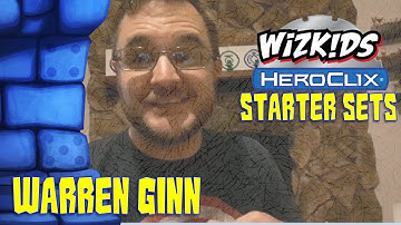 An Introduction to HeroClix: Part 2, Starter Sets with Warren Ginn