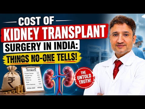 Cost of Kidney Transplant Surgery in India: The Untold Truth! | Dr Sumit Sharma