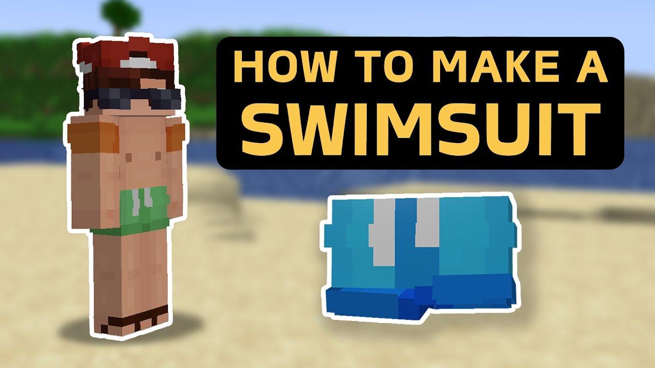 Make Swimwear In Blockbench - Minecraft Skin Tutorial - YouTube