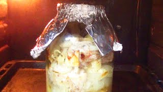 Курица в банке в духовке Просто и Вкусно видео рецепт Курица в банке в духовке Просто и Вкусно видео рецепт