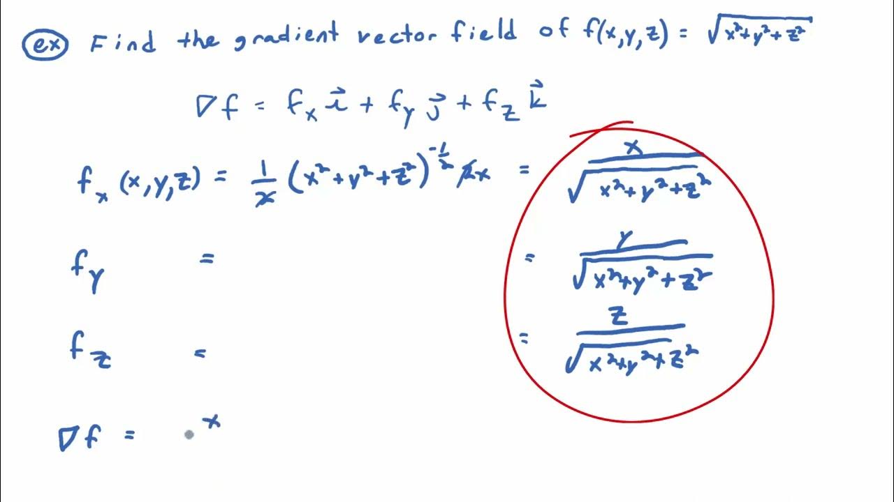 Video 16.1.5: Find the Gradient Vector Field of a Scalar Function - YouTube