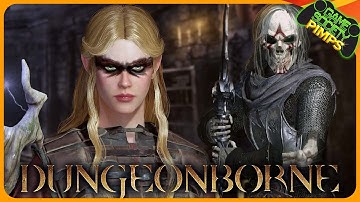 Cryomancer and Deathknight Duo in roguelite Dungeonbourne