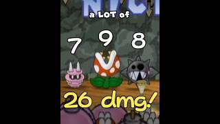 Thats a LOT of damage...  #papermariothethousandyeardoor #challengerun #gaming