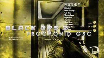 [PS3] PROCYONID V1 Black Ops 2 GSC Mod Menu [1.19]