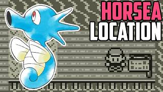 How to Catch Horsea - Pokémon Red & Blue