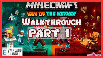 Minecraft | Way of the Nether Map Walkthrough | Way of The Nether [Part 1] | Minecraft 1.16
