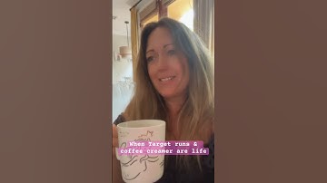 When target runs and Starbucks oatmeal coffee creamer are life￼