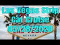 Las Vegas Strip Car Cruise 03 28 2020