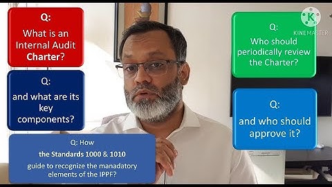 IPPF - IIA Standards 1000 & 1010