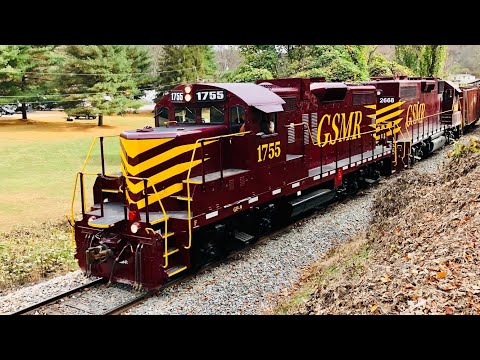 パブミラー　Great Vacation Railroad Great Smoky Mountains Railroad: #1755 New Paint Job 11-1/4