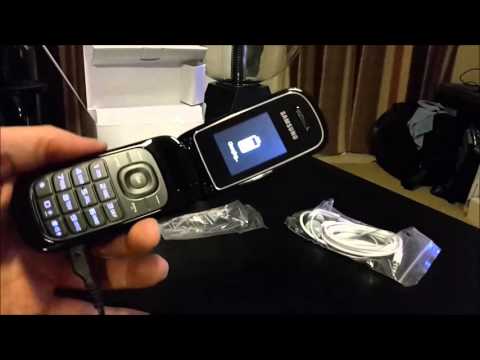 Samsung GT-E1270  Flip Mobile Phone Unboxing