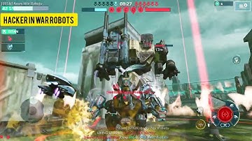Caught and Killed Hacker 🤣 Titan in War Robots Beacon Rush Game | Major PROBLEM @angrywr
