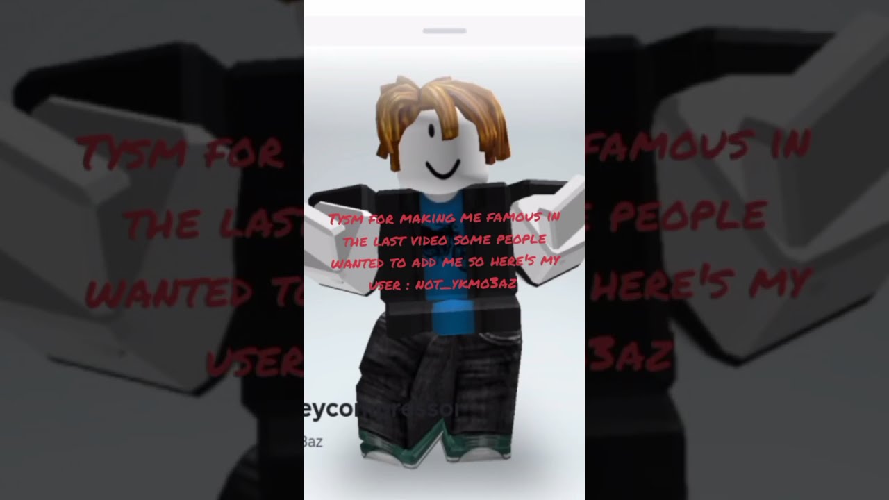 Tysm Guys Roblox Trend Fyp Shorts Famous