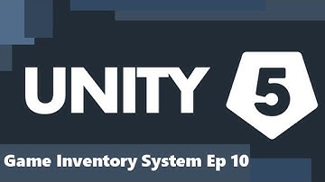 Unity 5 Inventory System Ep 10 (Stacking Items)