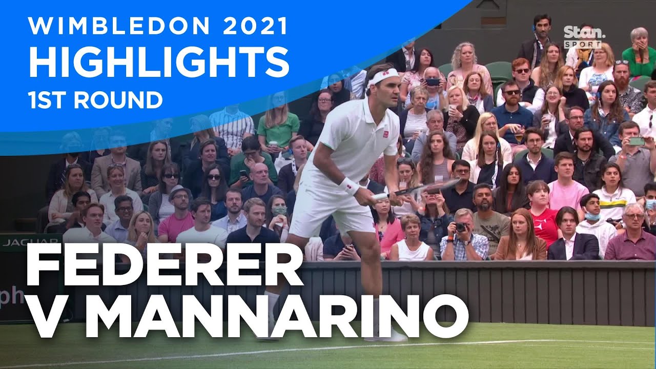 Wimbledon 2021: Roger Federer progresses after Adrian Mannarino retires in  fifth set, Tennis News