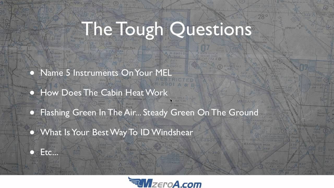 3 Things That WILL Be On Your Checkride pilot point tx