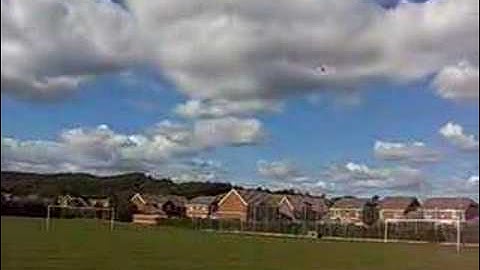 TRex 450XL CDE Loops followed by crash