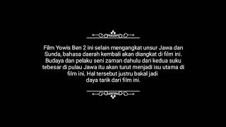 YOWIS BEN 2 (trailer) 2019