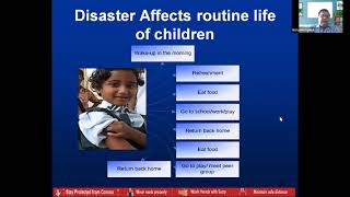 Online Content Orientation Training Programme on “Child Centric Disaster Risk Reduction”  day 3