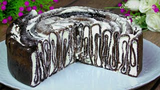 Шоколадный торт на сковороде! Вы будете в восторге! Просто и вкусно!