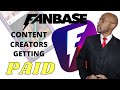 Fanbase App  Content Creator Gets Paid FINALLY