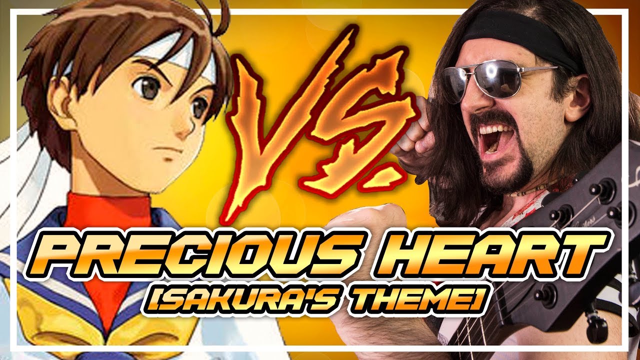 Street Fighter EX3 - Precious Heart (Sakura's Theme) [EPIC METAL COVER] (Little V)