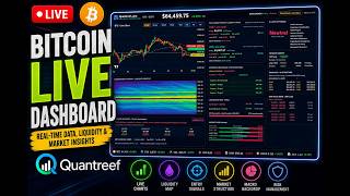 🔴 BITCOIN LIVE 24/7 — BTC Price, Liquidation Heatmap, Whale Levels & Trade Zones | Live Chart