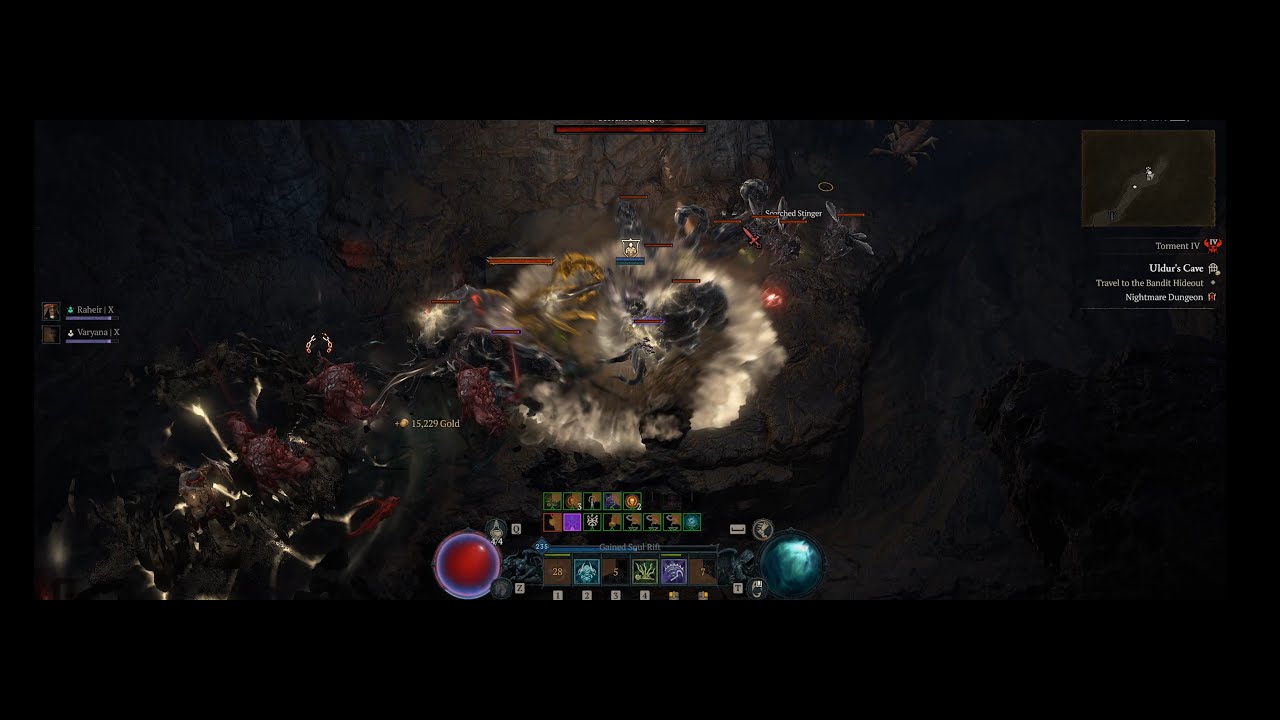 Diablo 4 Torment IV  Golem Shadow Necromancer Vile Splendor Nightmare Dungeon