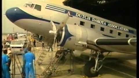 Dc3 Dakota ramp 1996 RTL Nieuws