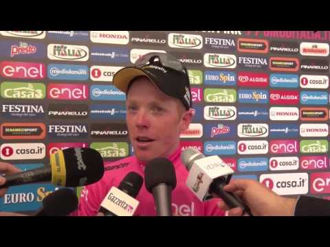 Steven Kruijswijk - post-race interview - 14th stage - Tour of Italy - Giro d'Italia 2016