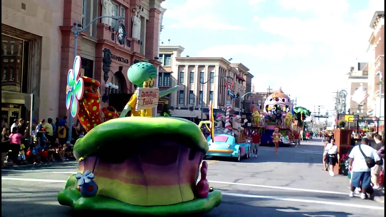 Universal Studios Parade YouTube