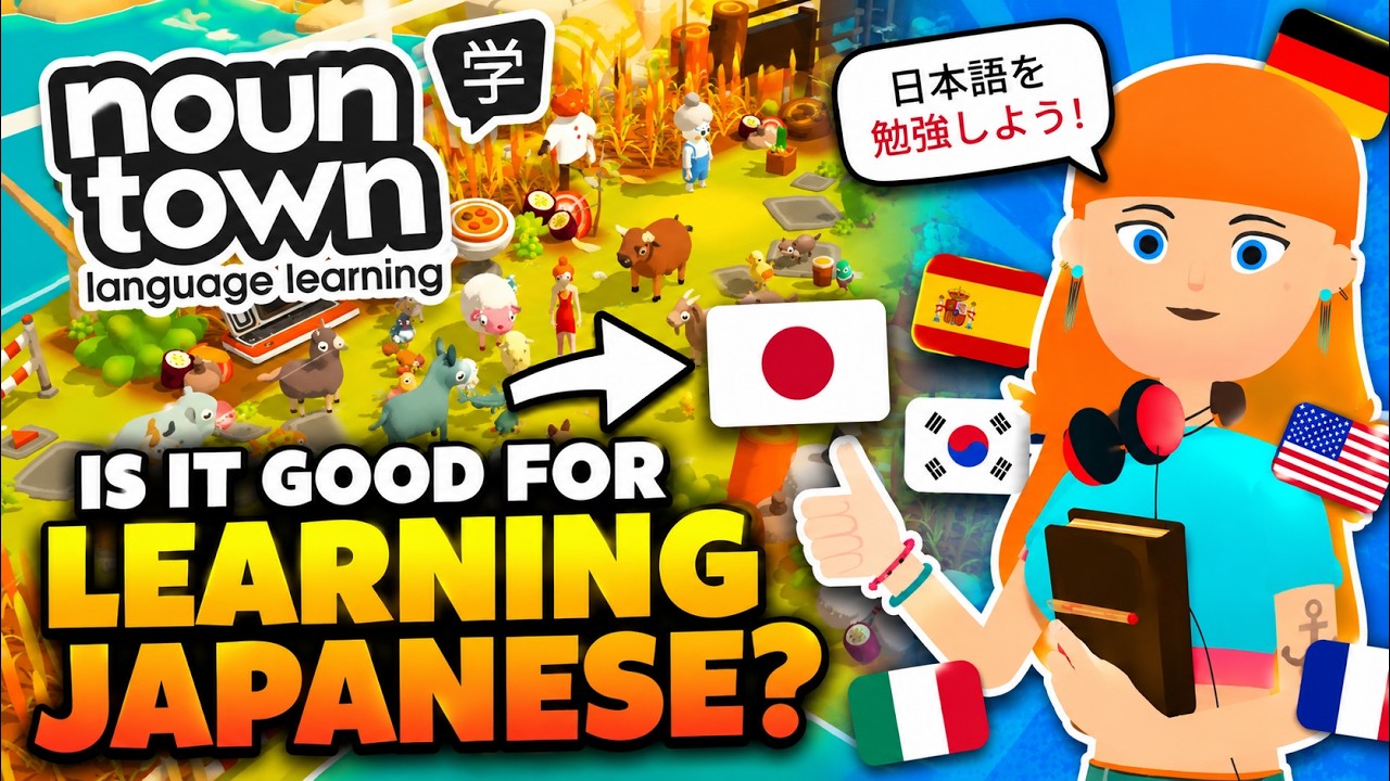 Noun Town Language Learning Gameplay Video