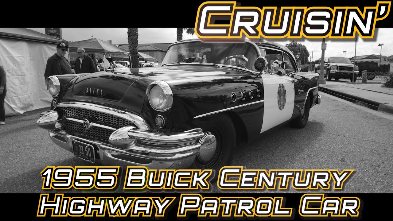 1:87 Für Buick Century 1955 Highway Patrol Legierung Druckguss