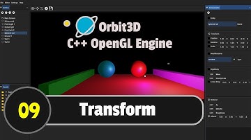 OpenGL Game Engine ImGui | Transform Component