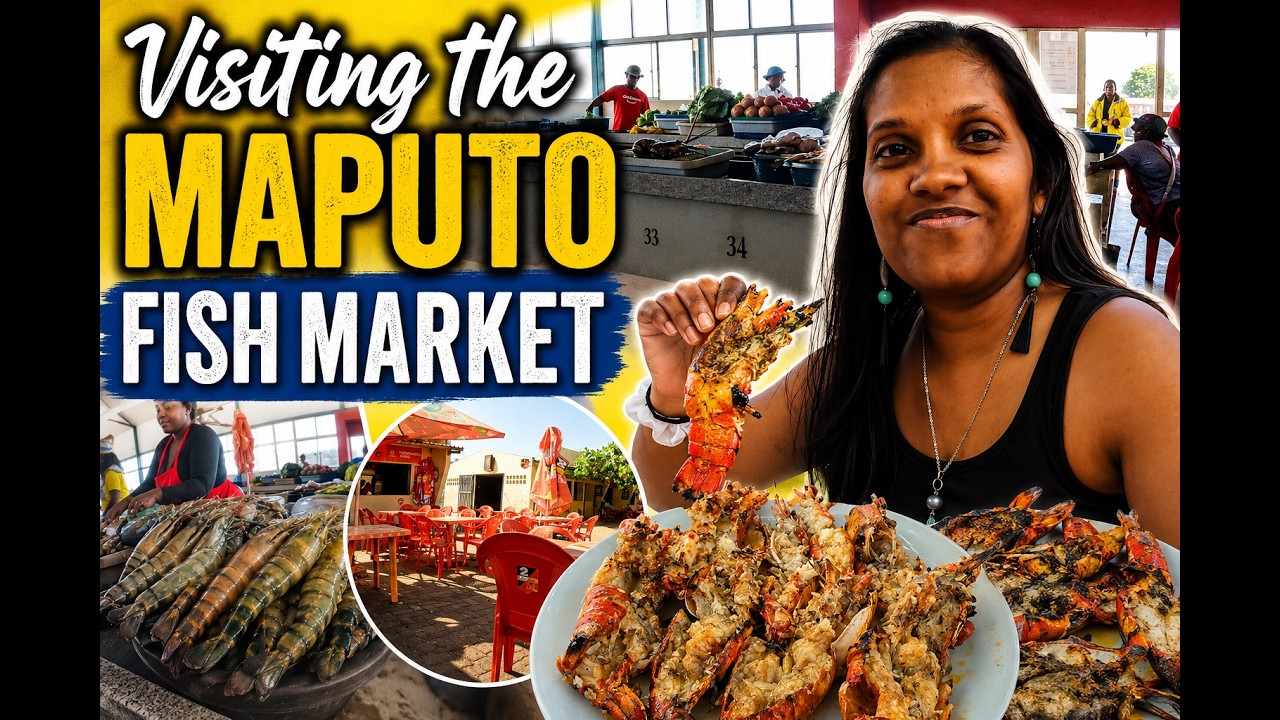 Maputo Fish Market, Mozambique - A Behind the Scenes of how it’s Prepared