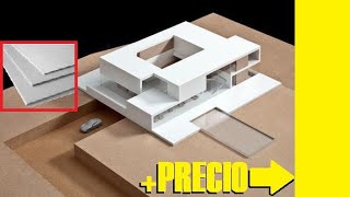 MATERIALS for making architectural models   PRICE