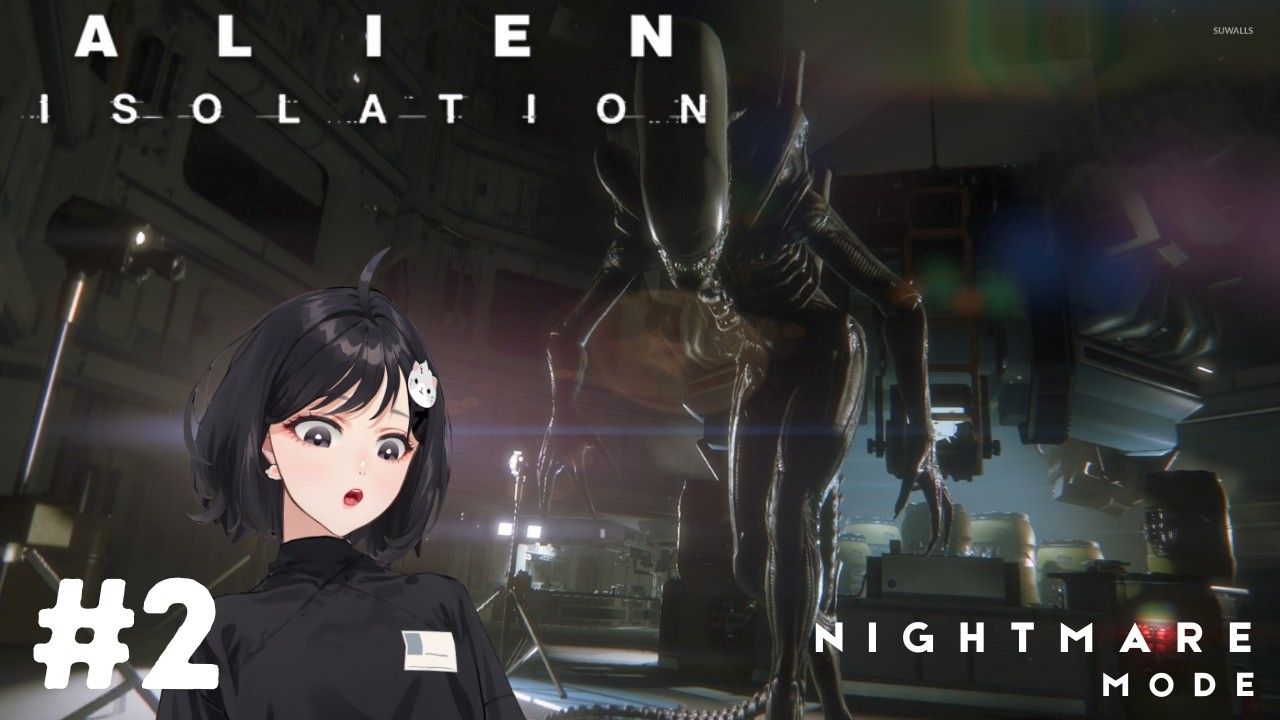 Medical Bay Was Pure Suffering | Alien Isolation Nightmare Mode PART 2 ...