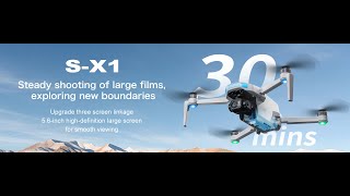 Drone S-X1 Ultimate Beginner's Guide: From Unboxing to Maiden Flight! 🚁📖