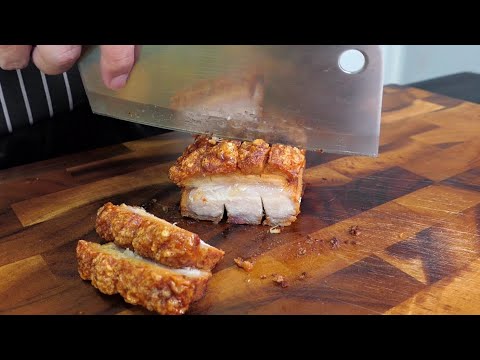 ทำ "หมูกรอบ" ไม่ง้อแดด ใช้ไมโครเวฟแทนละกัน | crispy pork, microwave recipe