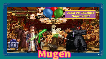 Mugen : Luke Sky, ObiWan & ScoobyDooandShaggy Vs DarthVader, DarthMaul & WallaceandGromit (Request)